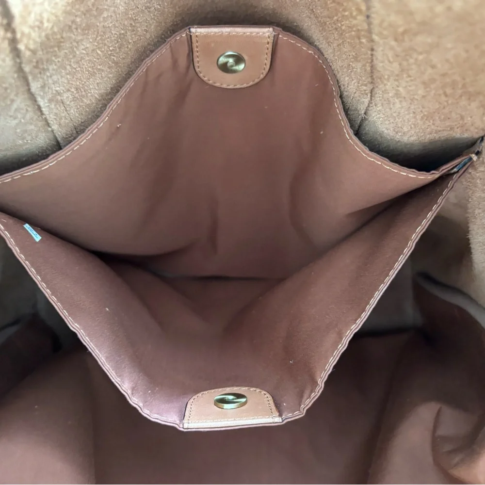 Marta Ponti Tan Leather Tote - Picture 10 of 12